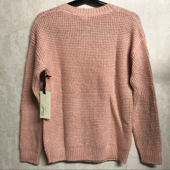 Forever 21 Waffle Knit Sweater - Picture 2 of 7